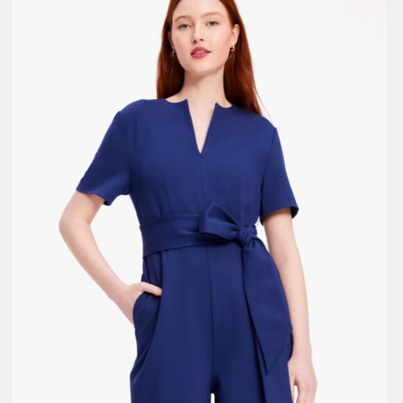 Kate Spade Blue Jumpsuit - Size US M - NWT - Picture 3 of 16
